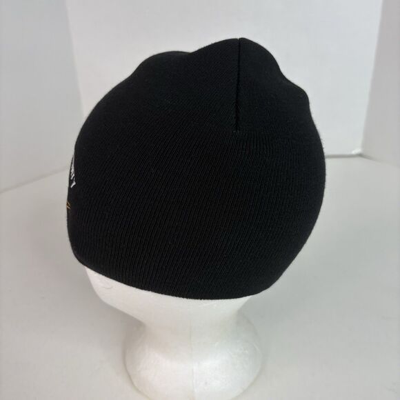 Vintage Orange County Choppers OCC Winter Beanie Hat Black OSFA Motorcycle USA - Picture 2 of 7